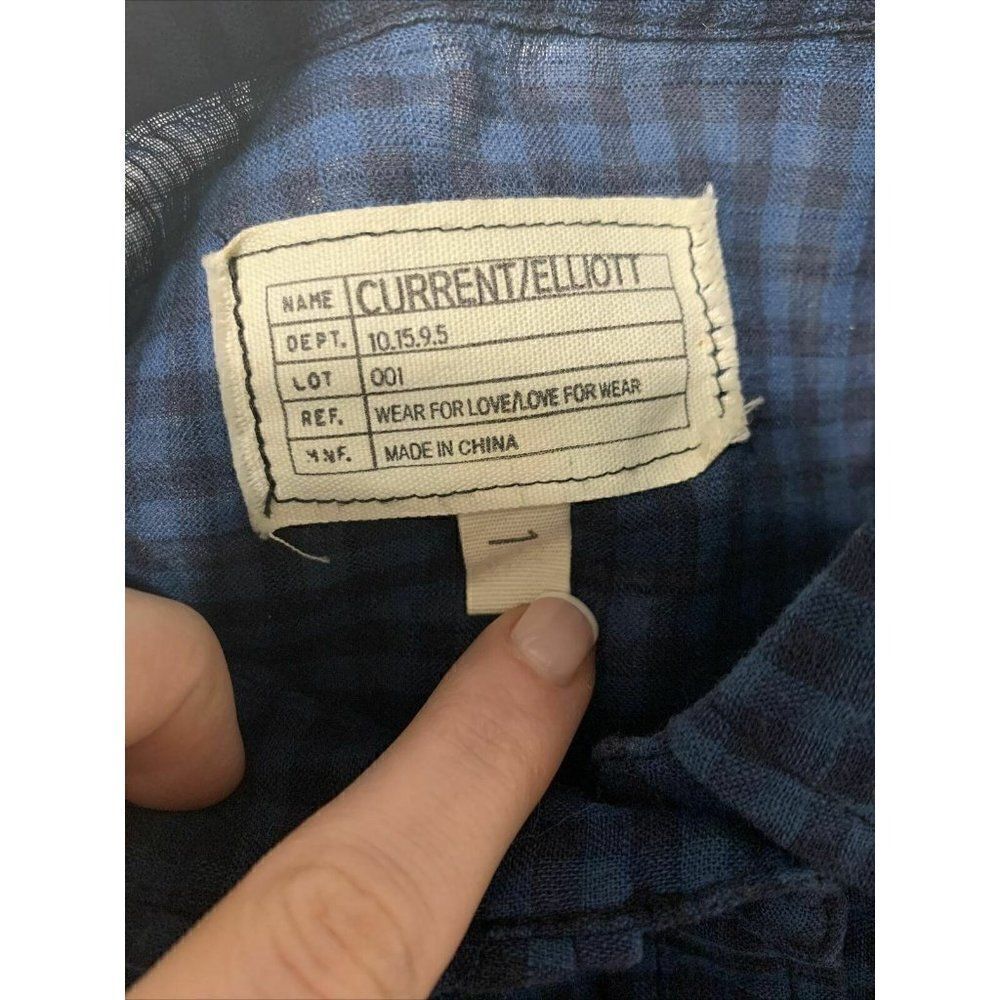current elliott Plaid Checked Tank top - Picture 5 of 6